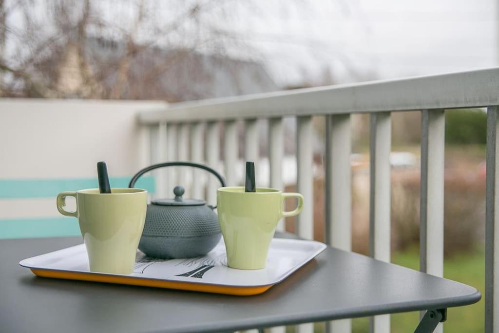 Appt Agreable Avec Balcon Au Sud-Ouest De Caen Apartment Ngoại thất bức ảnh